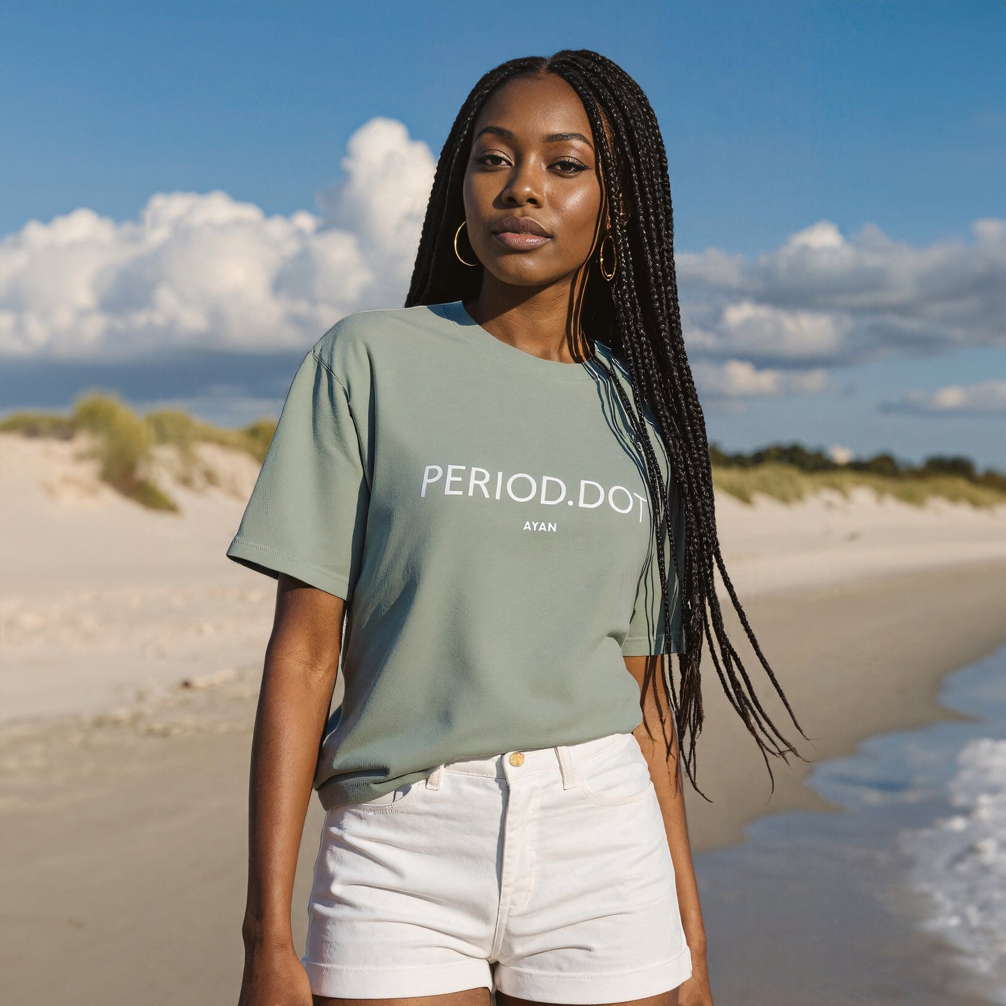 PERIOD.DOT T - SHIRT BAY - AYAN BEAUTY