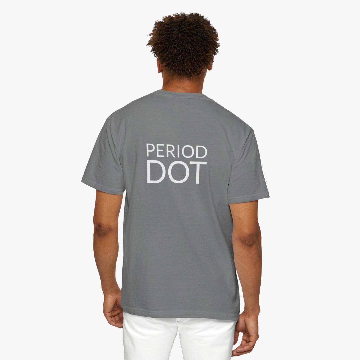 PERIOD.DOT T - SHIRT GREY - AYAN BEAUTY