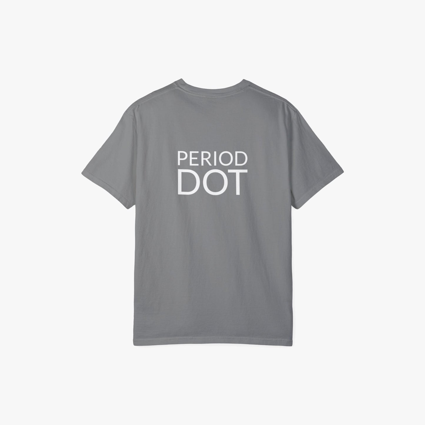 PERIOD.DOT T - SHIRT GREY - AYAN BEAUTY