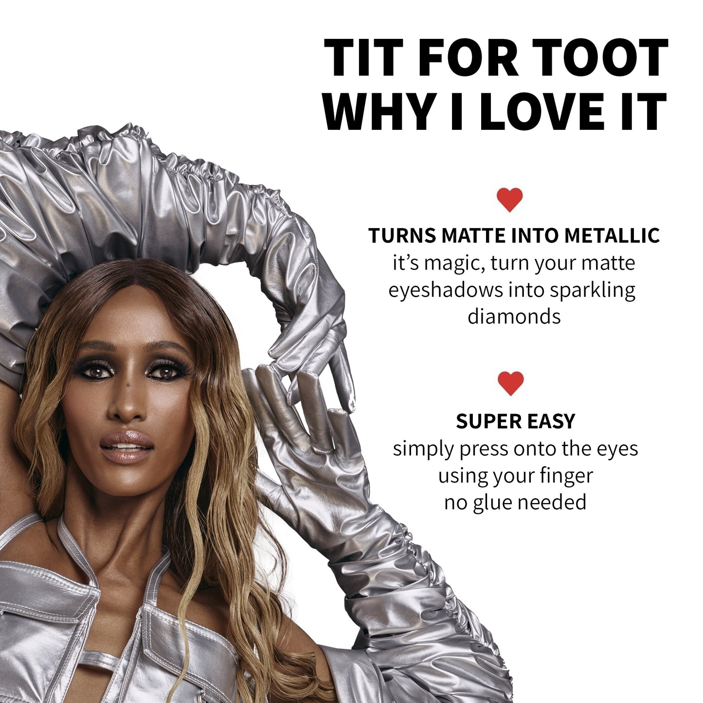 TIT FOR TOOT DIAMOND HIGHLIGHTER EYESHADOW - AYAN BEAUTY