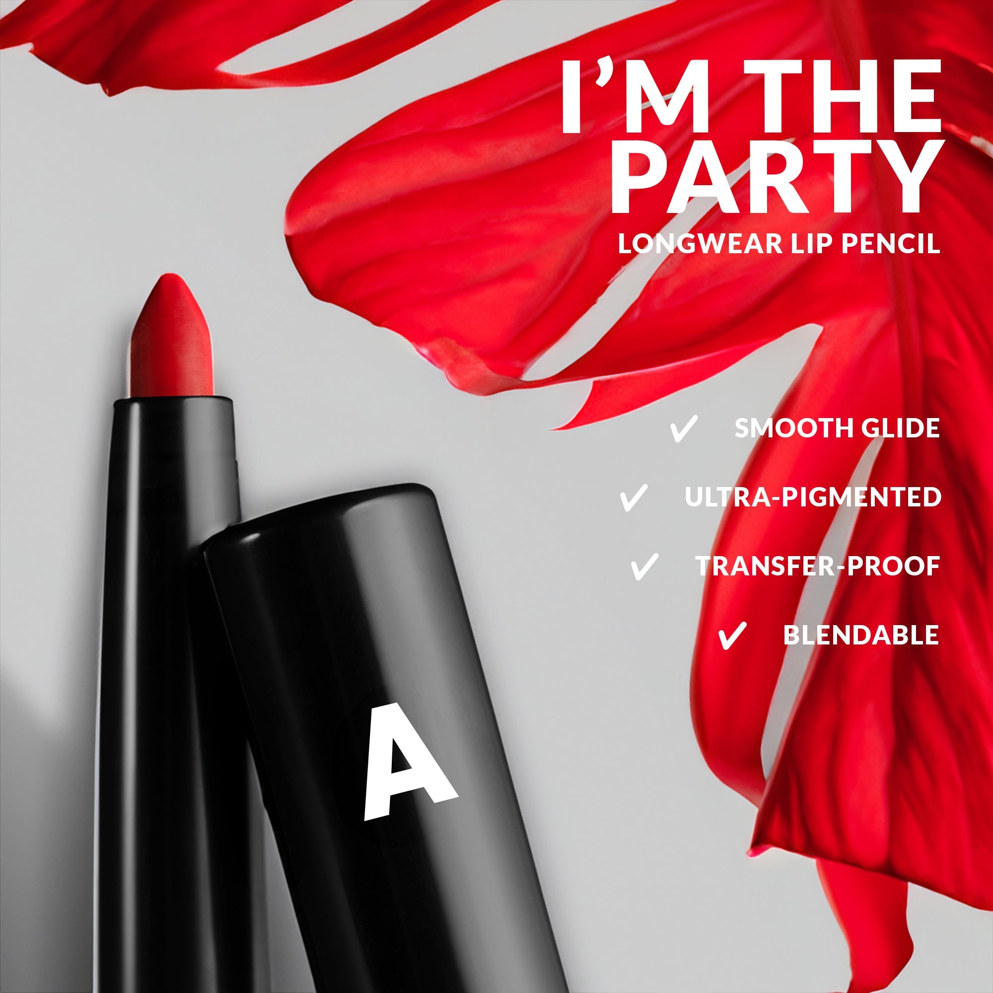 I'M THE PARTY LONGWEAR LIP PENCIL - AYAN BEAUTY