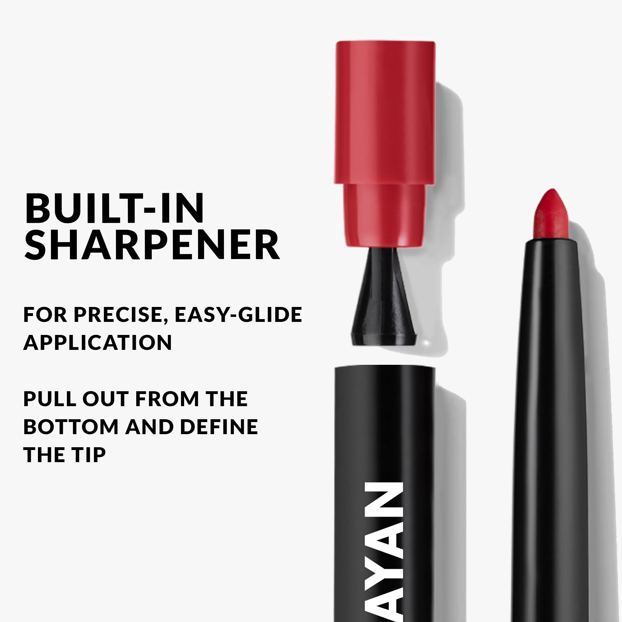 I'M THE PARTY LONGWEAR LIP PENCIL - AYAN BEAUTY