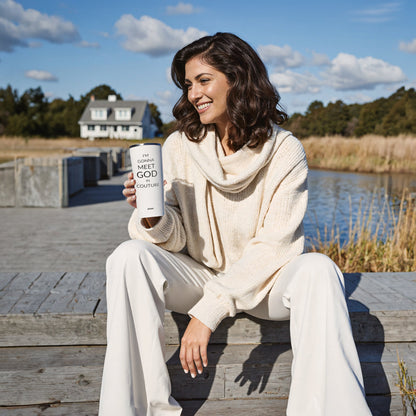 MEET GOD IN COUTURE TUMBLER - AYAN BEAUTY