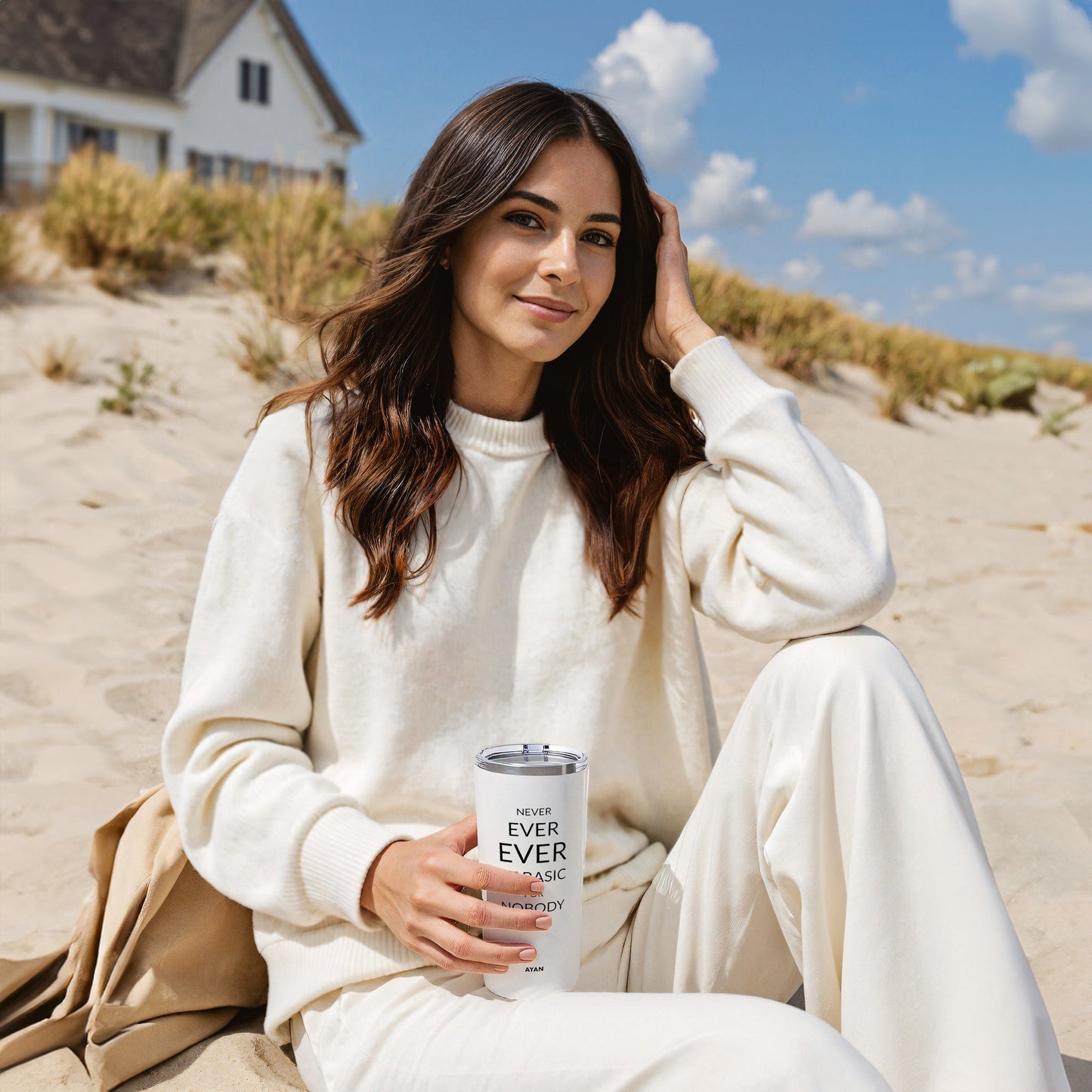 NEVER BE BASIC TUMBLER - AYAN BEAUTY