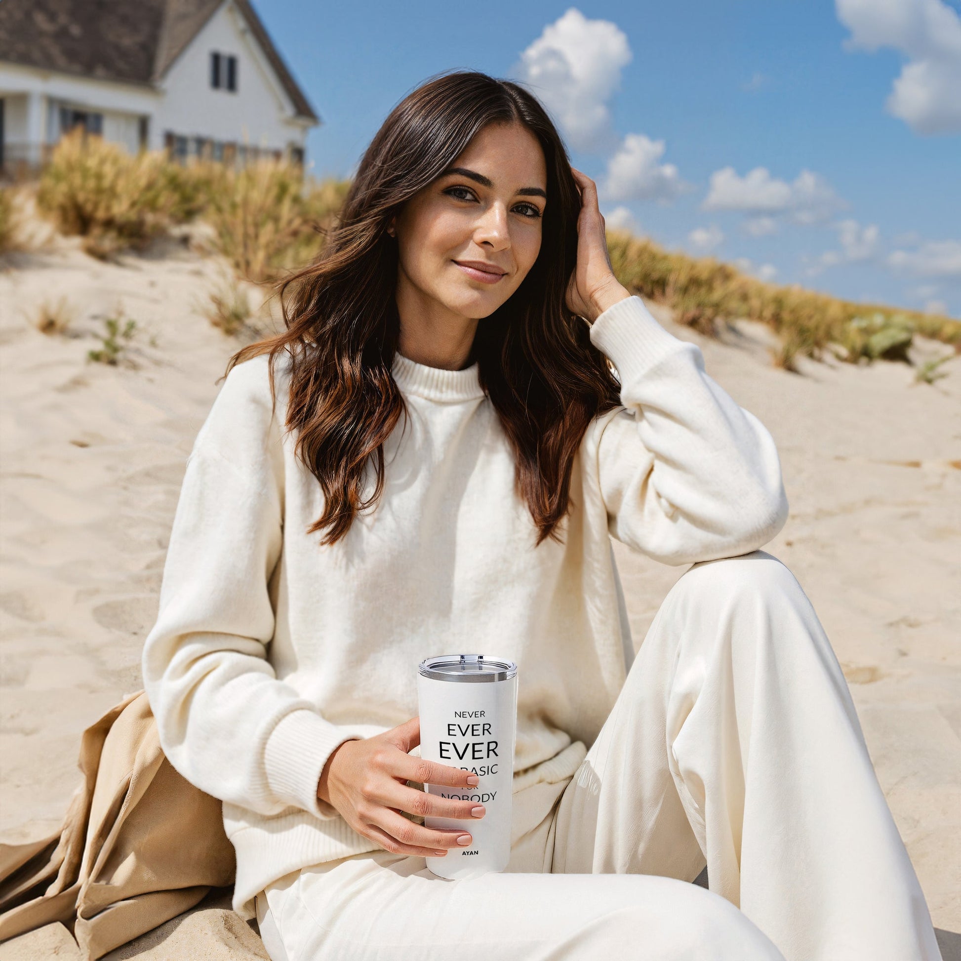 NEVER BE BASIC TUMBLER - AYAN BEAUTY