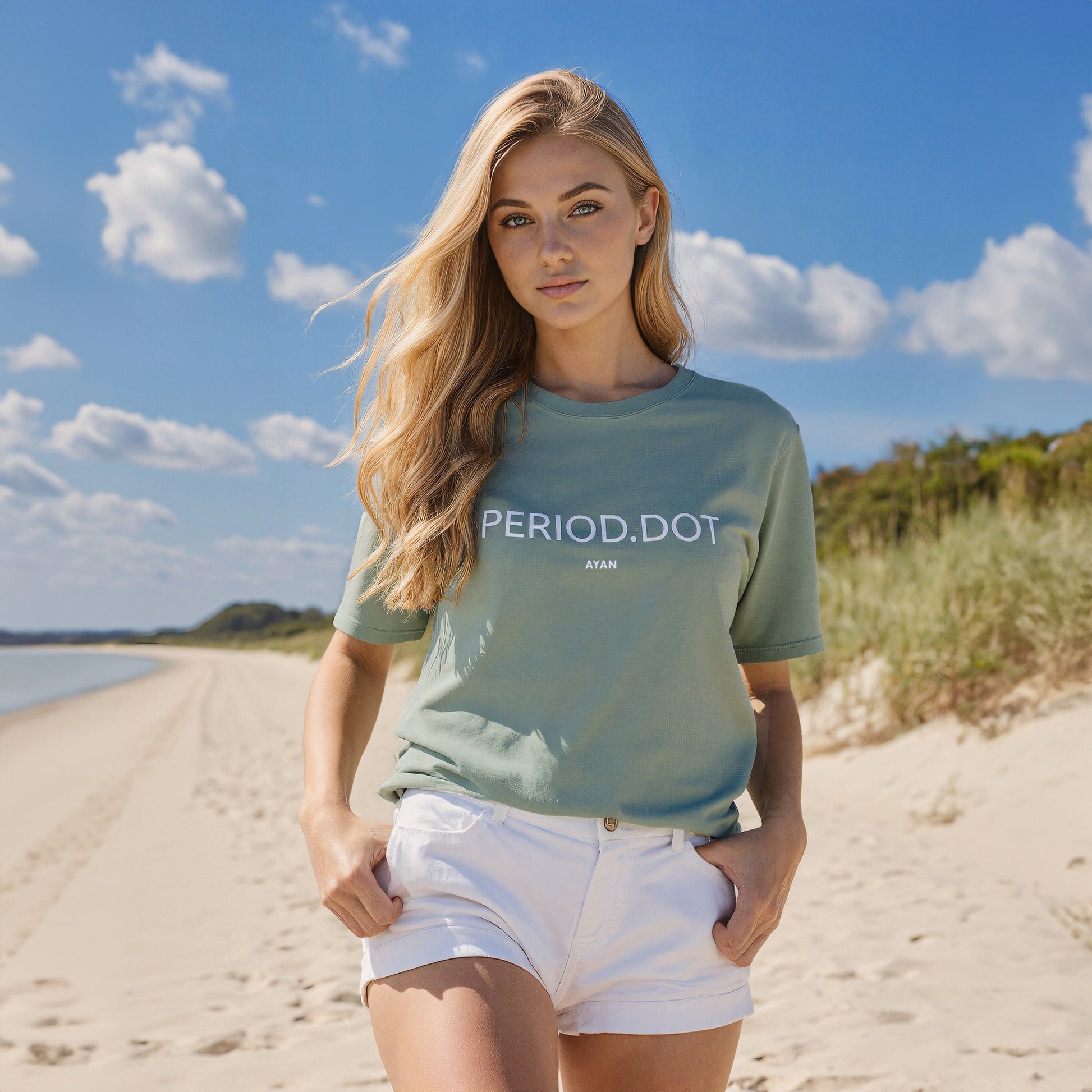 PERIOD.DOT T - SHIRT BAY - AYAN BEAUTY