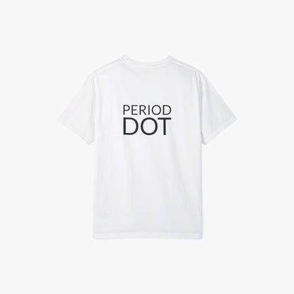 PERIOD.DOT T - SHIRT WHITE - AYAN BEAUTY