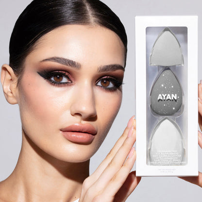 THE DYNAMIC TRIO BEAUTY SPONGES - AYAN BEAUTY