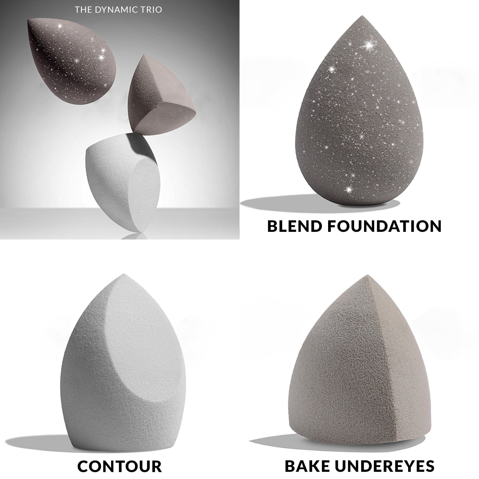 THE DYNAMIC TRIO BEAUTY SPONGES - AYAN BEAUTY
