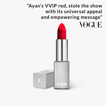 V.V.I.P. HYDRATING SHINE LIP COLOR - AYAN BEAUTY