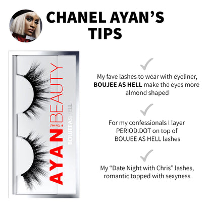 BOUJEE AS HELL FAUX MINK LASHES - AYAN BEAUTY